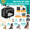 LOVPET® Hundebox Hundetransportbox faltbar Inkl.Hundenapf Produktbild-Vorschau 8