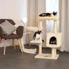 Kattenboom Lionto, 93 cm hoog, met hol, ligplaats, speelbal Productafbeelding-voorbeeld 9