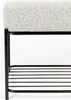 Housecraft Living Milou Sitzhocker Rechteckig Grau Produktbild-Vorschau 5