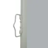 vidaXL Marquise latérale extensible 120×500 cm Gris Voir les images du produit 11