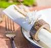 Serviettenhalter Holz rund Hochzeit Geburtstag 8 Stück Tischdeko Zubehör Produktbild-Vorschau