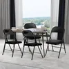 Klappstühle 8er Set - klappbar & gepolstert | Kunstleder Produktbild-Vorschau 8