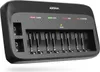ABSINA X10 Ladegerät für 1-8AA/AAA & 1-2 9-V Akkus Produktbild-Vorschau 1