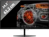 A computer monitor displaying a wireframe rendering of a car. Podgląd zdjęcia produktu
