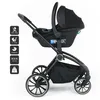 BabyGo 3in1 Kombikinderwagen Harmony, black Produktbild-Vorschau 6