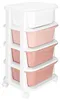 Springos® Scaffale su ruote in plastica con 4 cassetti su Anteprima dell’immagine prodotto 11