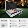 Coffret, Malette, Set de Poker - argent, 300 pièces Voir les images du produit 2