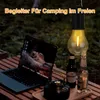 4PCS Solarbetriebene Campingleuchte mit Sensor, Hängehaken, Produktbild-Vorschau 7