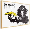 Posterpapier Poster - Banana Gun 60x40 cm Streetart Produktbild-Vorschau 1