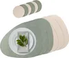 Platzset 6er Set, 2in1 Wende-Tischunterlage Kunstleder Produktbild-Vorschau 1
