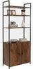 Relaxdays Bücherregal, HBT: 159,5 x 60 x 24 cm, 6 Fächer, Produktbild-Vorschau 1