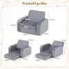 COSTWAY – sofa dziecięca 3 w 1 z funkcją spania, kanapa Podgląd zdjęcia produktu 3