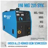 Saldatrice inverter UNI-MIG 205 SYN Anteprima dell’immagine prodotto 8