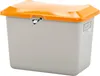 Streugutbehälter L890xB600xH640mm 200l GFK grau/orange Produktbild-Vorschau 6