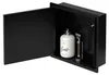 LuxeBath Wandnische Dusche Edelstahl mit befliesbarer Tür Produktbild-Vorschau 1