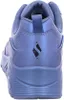 The back view of a blue Skechers sneaker. Náhľad obrázku produktu