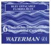 WATERMAN Tintenpatrone Inter. Serenity Blue 6 Stück Náhľad obrázku produktu 1