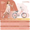 SUN BABY Heart Bike: bicicletta per bambine da 14 pollici, Anteprima dell’immagine prodotto 7