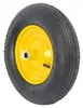 Matrix Schubkarre 100l 250kg Luftrad Bauschubkarre gelb Produktbild-Vorschau 8