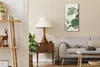 Wanduhr Bürouhr Leinwand Bild 30x60 Malerei Asiatische Produktbild-Vorschau 3
