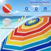 COSTWAY Sonnenschirm Strandschirm 178cm, Gartenschirm Produktbild-Vorschau 4