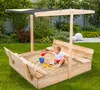 Aga Tetto per sabbiera per bambini 120x120 cm Grigio scuro Anteprima dell’immagine prodotto 2