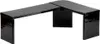 Mensola angolare da cucina nera 47x32x15,5 cm Anteprima dell’immagine prodotto 3