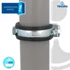 tecuro Einhand Schraubrohrschelle, M8/M10, verzinkt 20-23 Produktbild-Vorschau 6