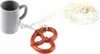 Halskette Kette 80cm Miniblings Brezel Maß Bier Bierkrug Produktbild-Vorschau 1