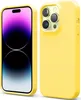 A yellow iPhone case is shown from the front and back. Anteprima dell’immagine prodotto