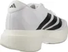 A side view of a white Adidas running shoe with black stripes. Produktbild-Vorschau
