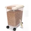 Nobleza 40L/15KG Futtertonne Luftdicht mit Deckel Produktbild-Vorschau 1