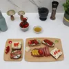 Set di 2 taglieri in bambù colorati - 30x22cm Tagliere in Anteprima dell’immagine prodotto 2