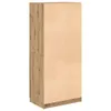 vidaXL Šatníková skriňa Artisan dub 80x52x180 cm materiál Náhľad obrázku produktu 6