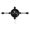 A top-down view of a black ceiling light fixture with exposed wiring and a circuit board. Produktbild-Vorschau