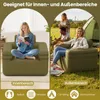 Nadmuchiwana sofa COSTWAY, pneumatyczna sofa kempingowa ze Podgląd zdjęcia produktu 4