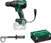 A cordless drill with battery, a side handle, and a storage case are displayed against a white background. Anteprima dell’immagine prodotto