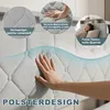 UISEBRT 140x200cm Hellgrau Polsterbett mit Schubladen, Produktbild-Vorschau 4