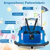 COSTWAY 12V Autoscontro per bambini girevole a 360°, 2 in 1 Anteprima dell’immagine prodotto 4