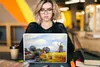 MuchoWow® Laptop Aufkleber Sticker Cover Gemälde - Produktbild-Vorschau 5