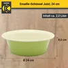 Karl Krüger 10124PAG Schüssel Juist emailliert, grün, 24 cm Produktbild-Vorschau 5