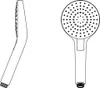 Ideal Standard Handbrause Idealrain Evo rund B2231AA Chrom Produktbild-Vorschau 2