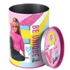Barbie Metall-Sparbüchse, runde Spardose für Mädchen Produktbild-Vorschau 3