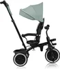 A product shot of a green and black multifunctional tricycle. Produktbild-Vorschau