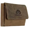 Greenburry Vintage 1681-25/BR Mini Leder Geldbeutel mit Produktbild-Vorschau 13