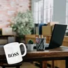 Kaffeebecher 'Ja, Boss' Büro Motiv ca. 300 ml, 9 cm, Produktbild-Vorschau 3