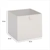 Five® Teddy Stoff-Aufbewahrungskorb - Weiß - Faltbar Produktbild-Vorschau 5