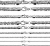 Silberkette Königskette Halskette Breite 6,1mm 60cm 925 Produktbild-Vorschau 1