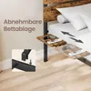 VASAGLE Einzelbettgestell, 120 x 200 cm, mit LED-Leuchten, Produktbild-Vorschau 6