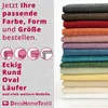 DecoHomeTextil Leinen Optik Tischdecke Hellgrau Eckig 130 x Produktbild-Vorschau 3